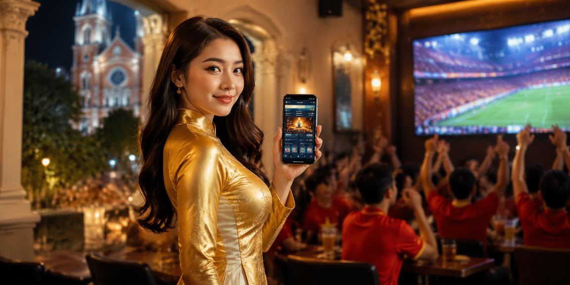 Người dùng trẻ tại TP Hồ Chí Minh theo dõi esports với trang phục áo dài