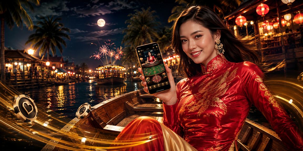 Người dùng tại vùng Mekong chơi casino di động trực tuyến qua điện thoại